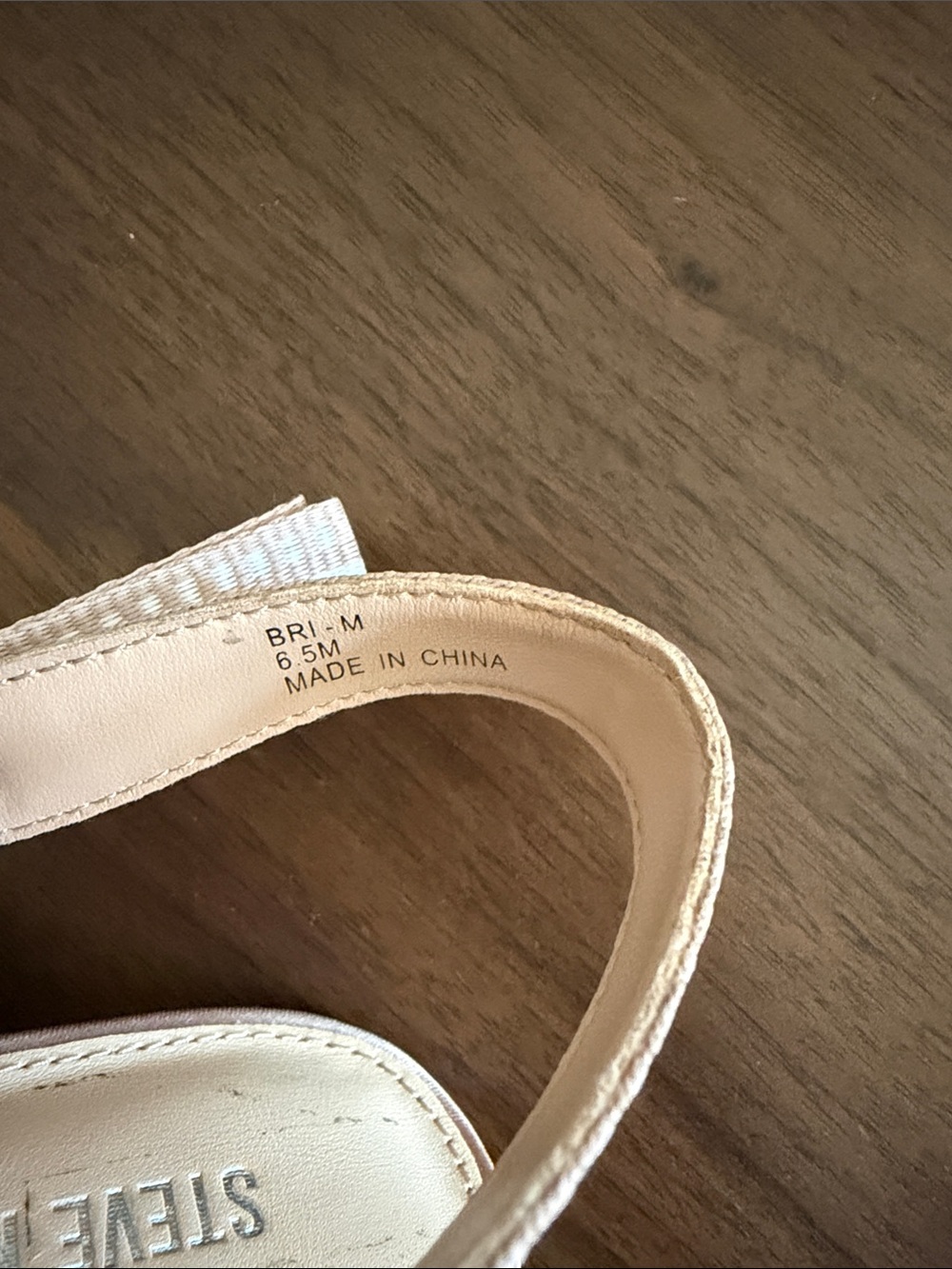 Steve Madden Bri Blush Pink Embellished Slingback Heels - Picture 8 of 8